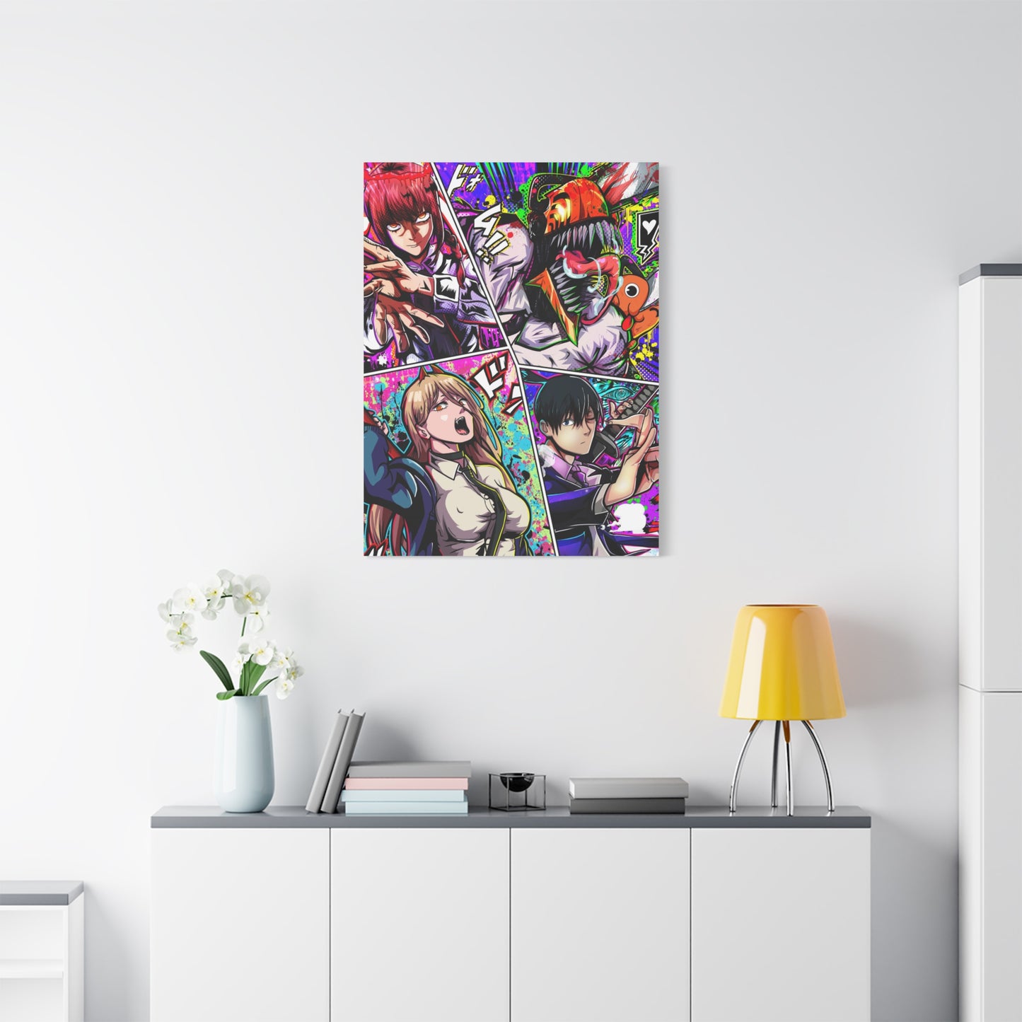 Devil Hunting troop canvas