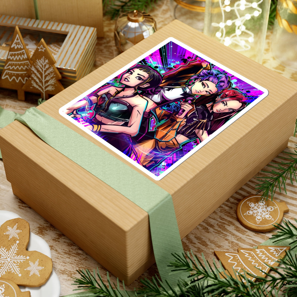 K-pop slayers Sticker