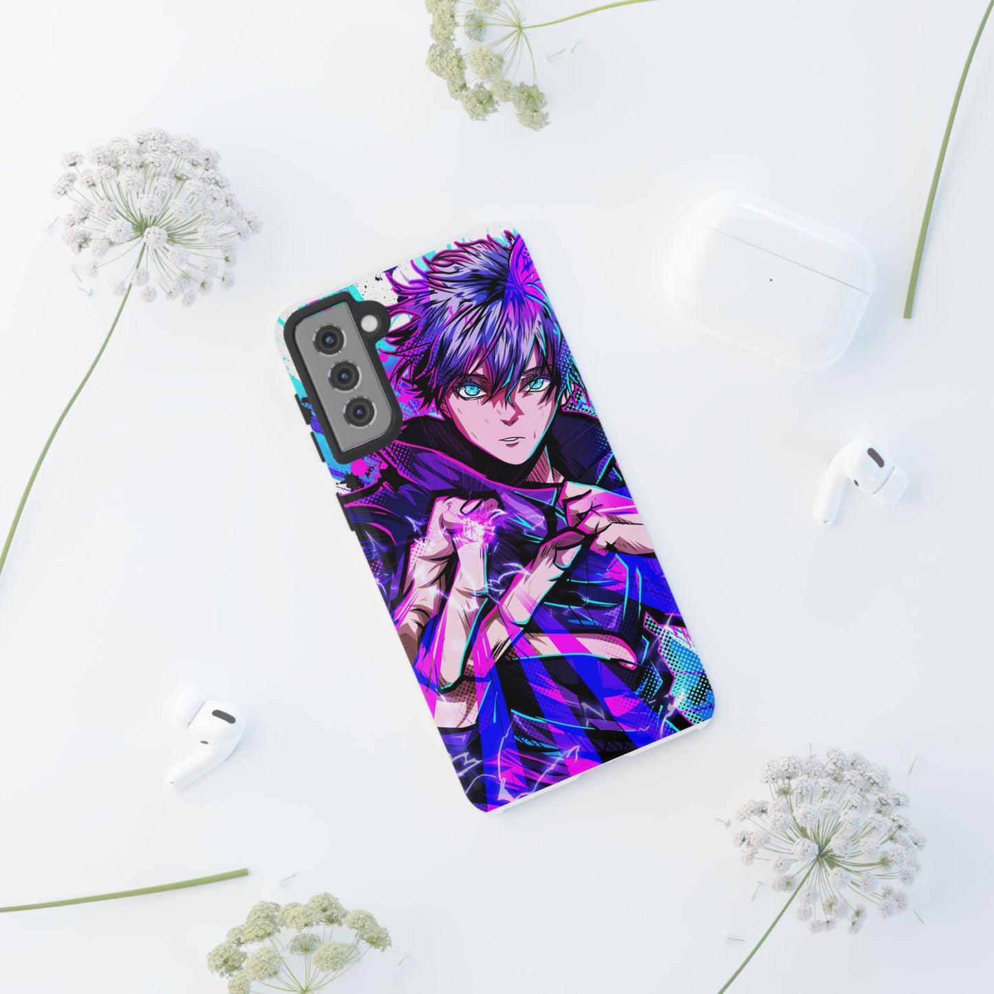 Purple Flash Phone Case