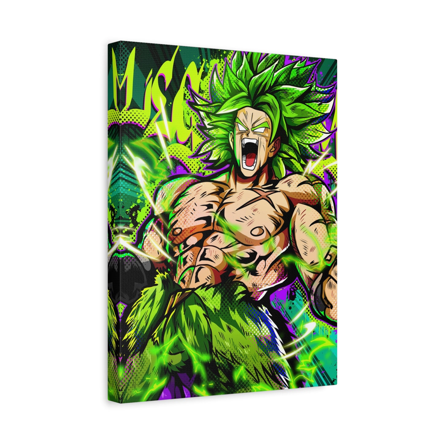 Legendary warrior canvas
