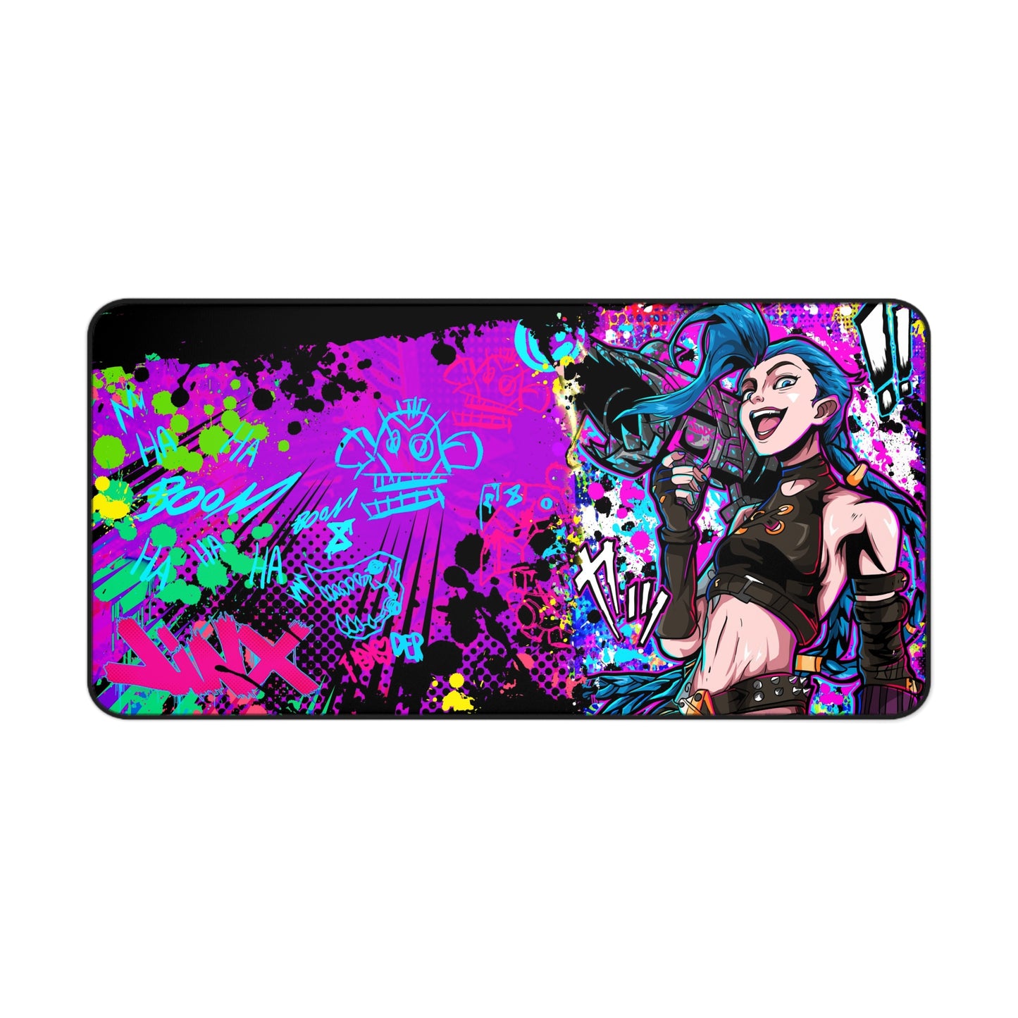 Jinx of the family desk mat