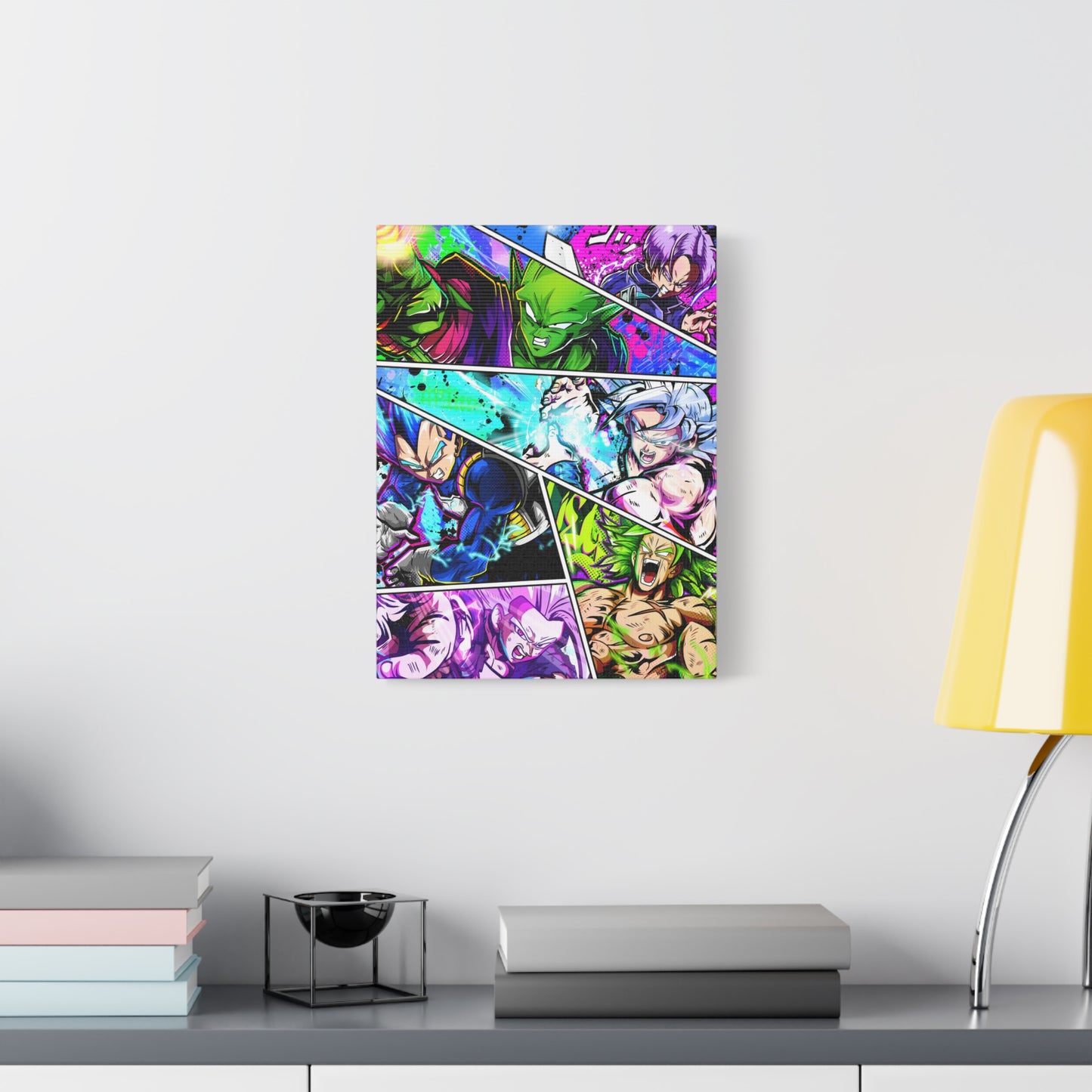 Gods colide canvas