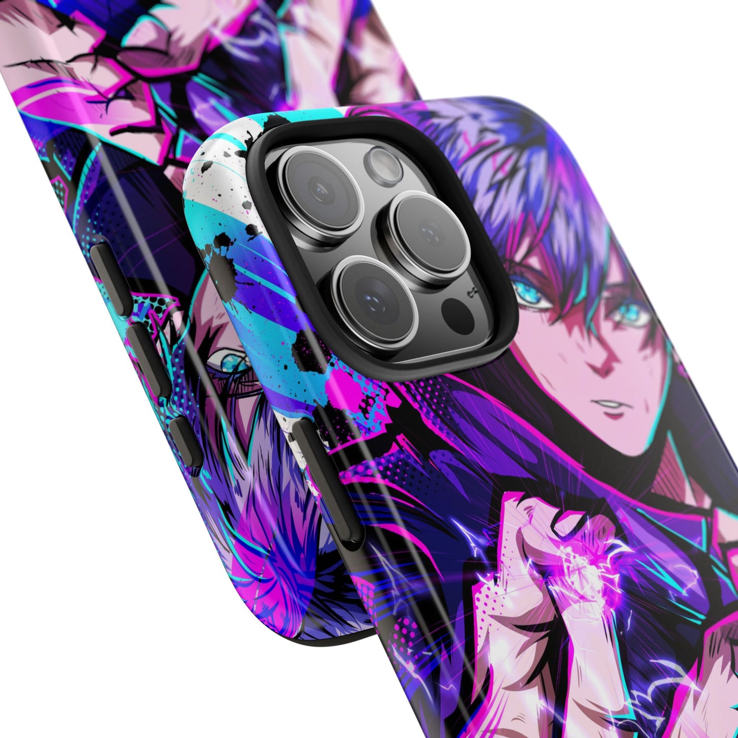 Purple Flash Phone Case