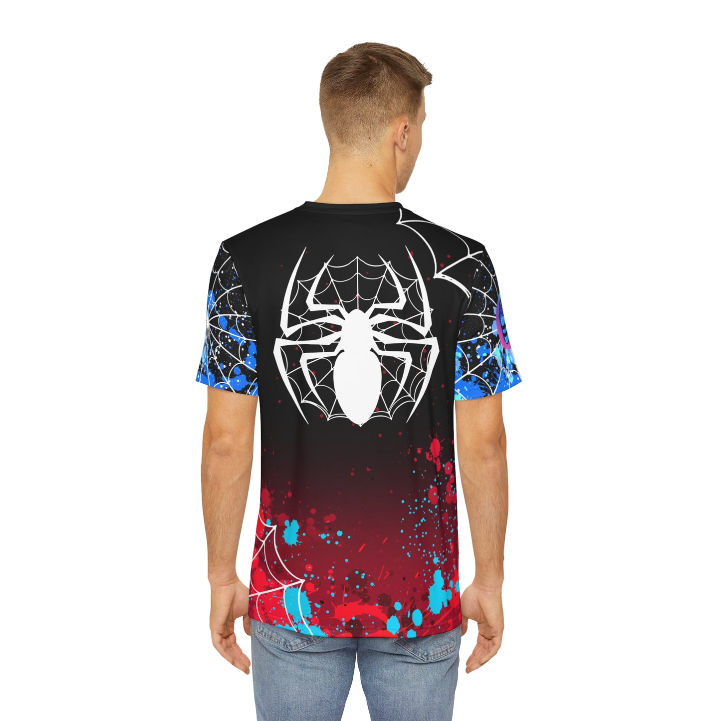 With great power all over print shirt