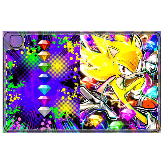 Golden blur tablet case