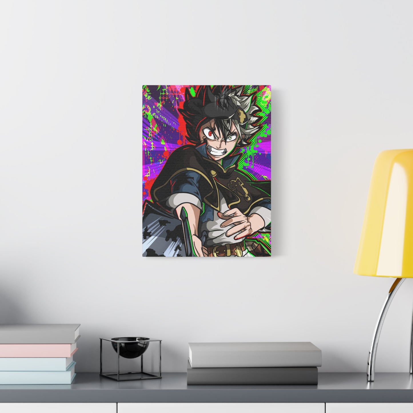 Demon wizard canvas