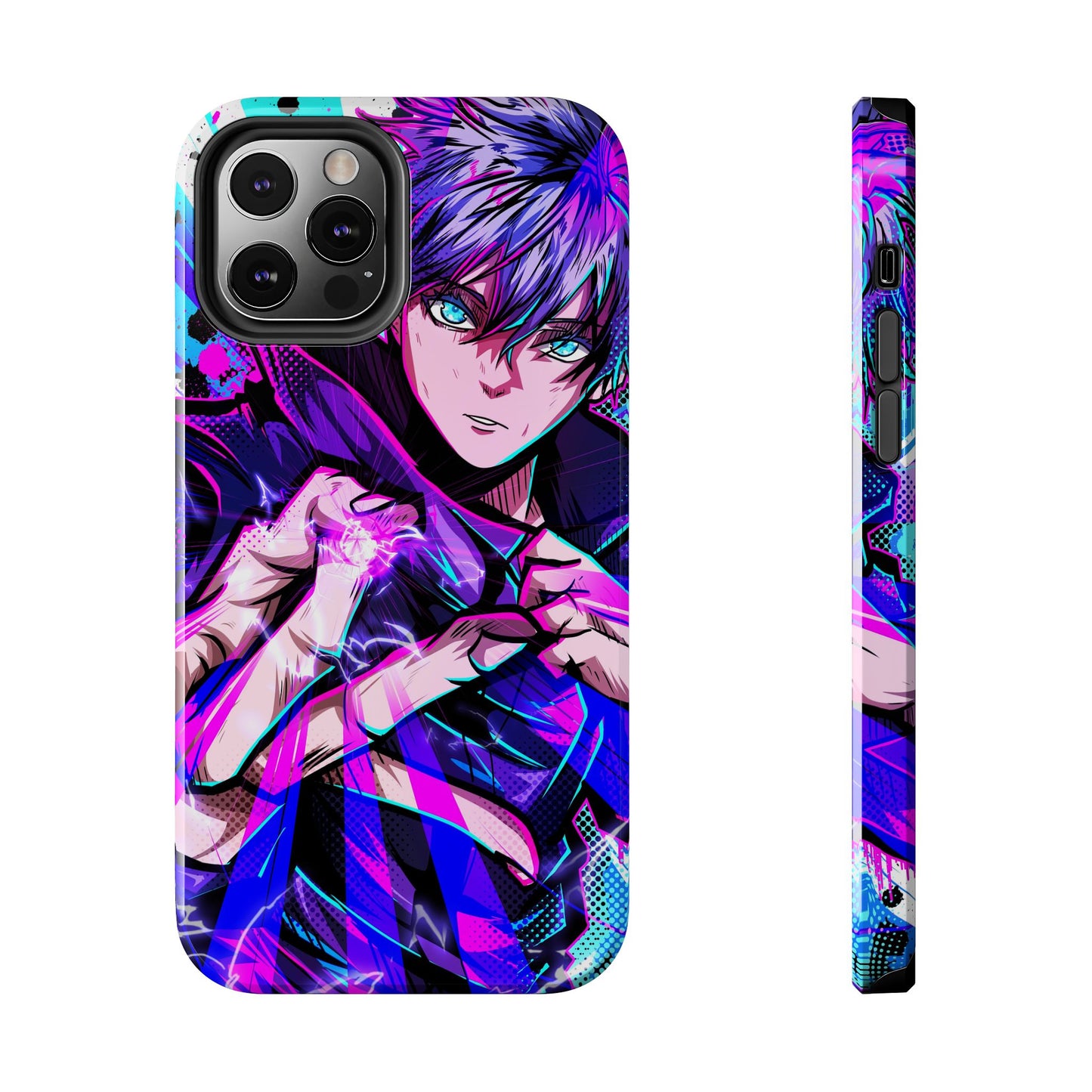 Purple Flash Phone Case