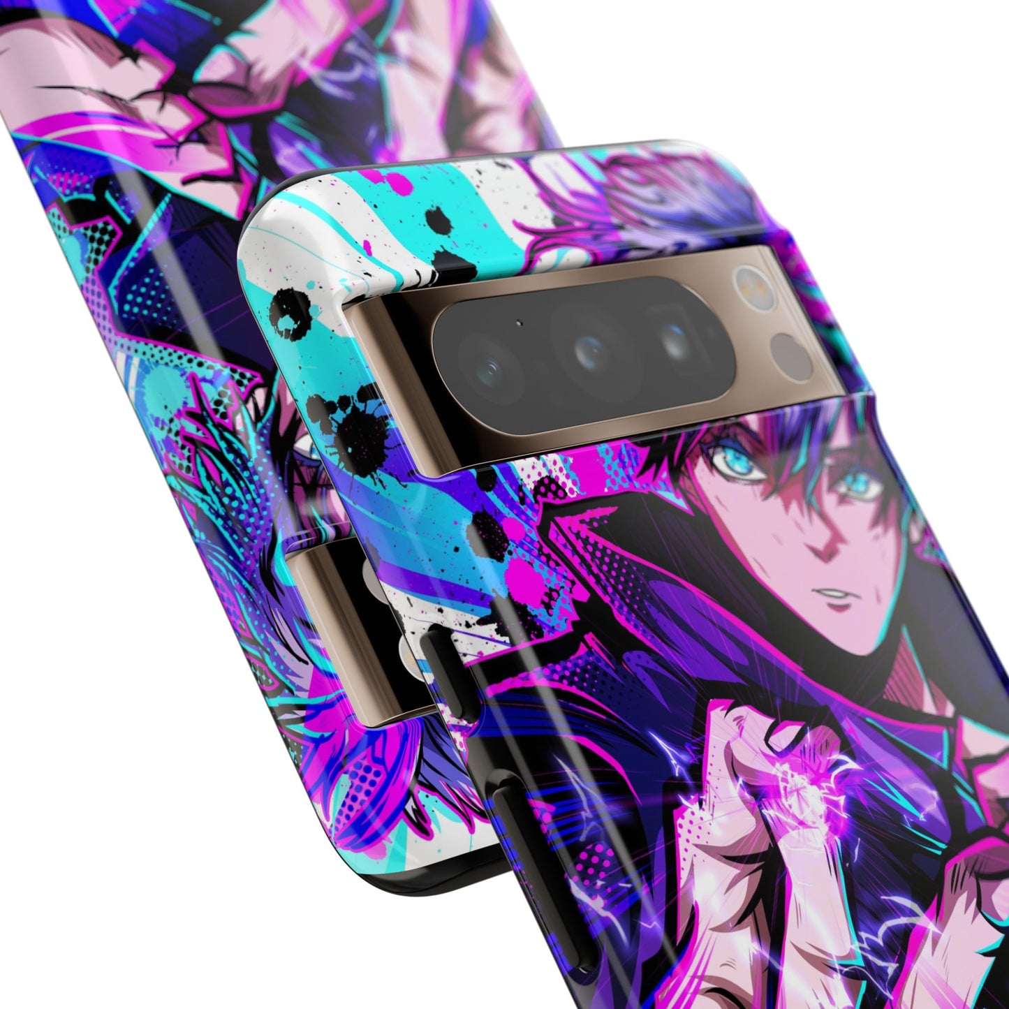 Purple Flash Phone Case