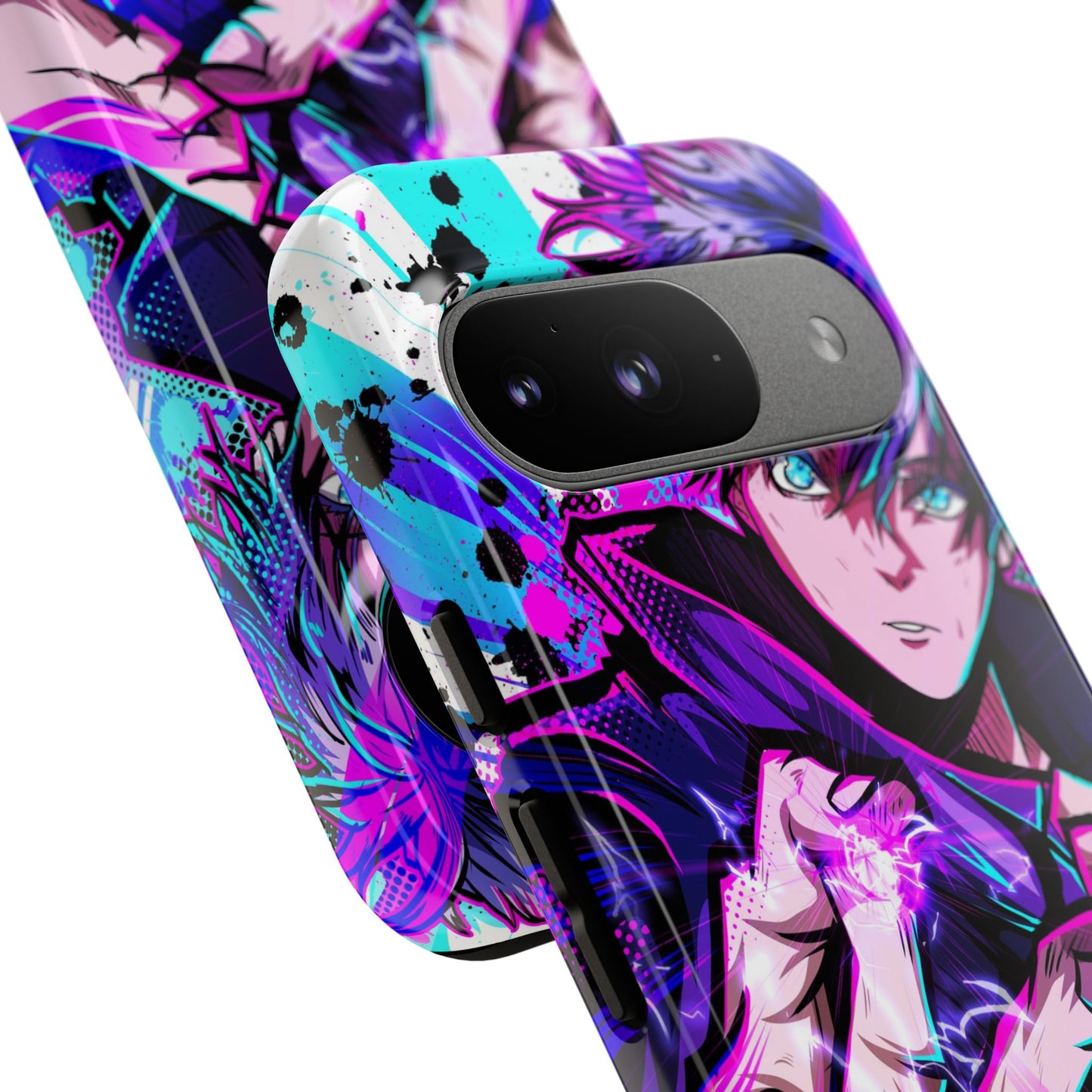 Purple Flash Phone Case