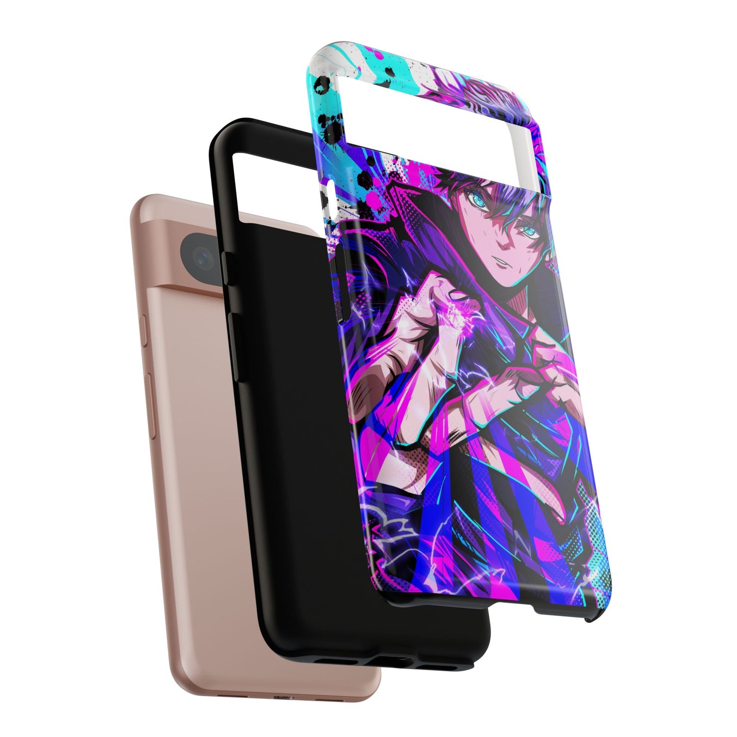 Purple Flash Phone Case