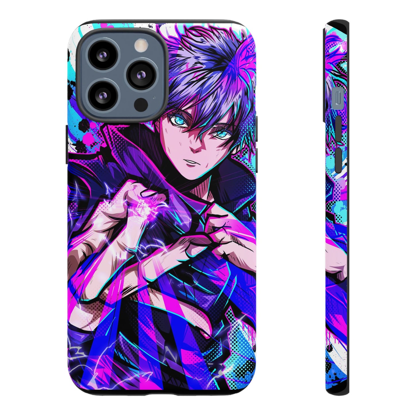 Purple Flash Phone Case