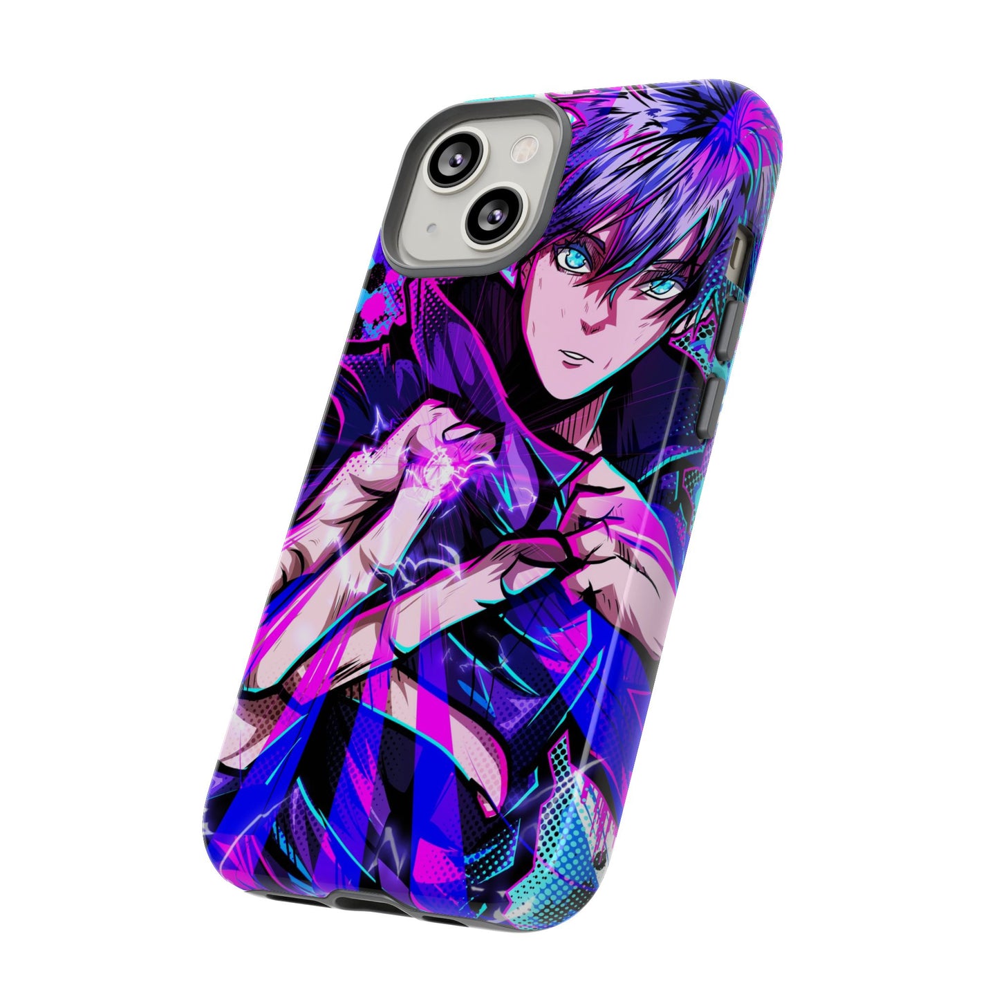 Purple Flash Phone Case