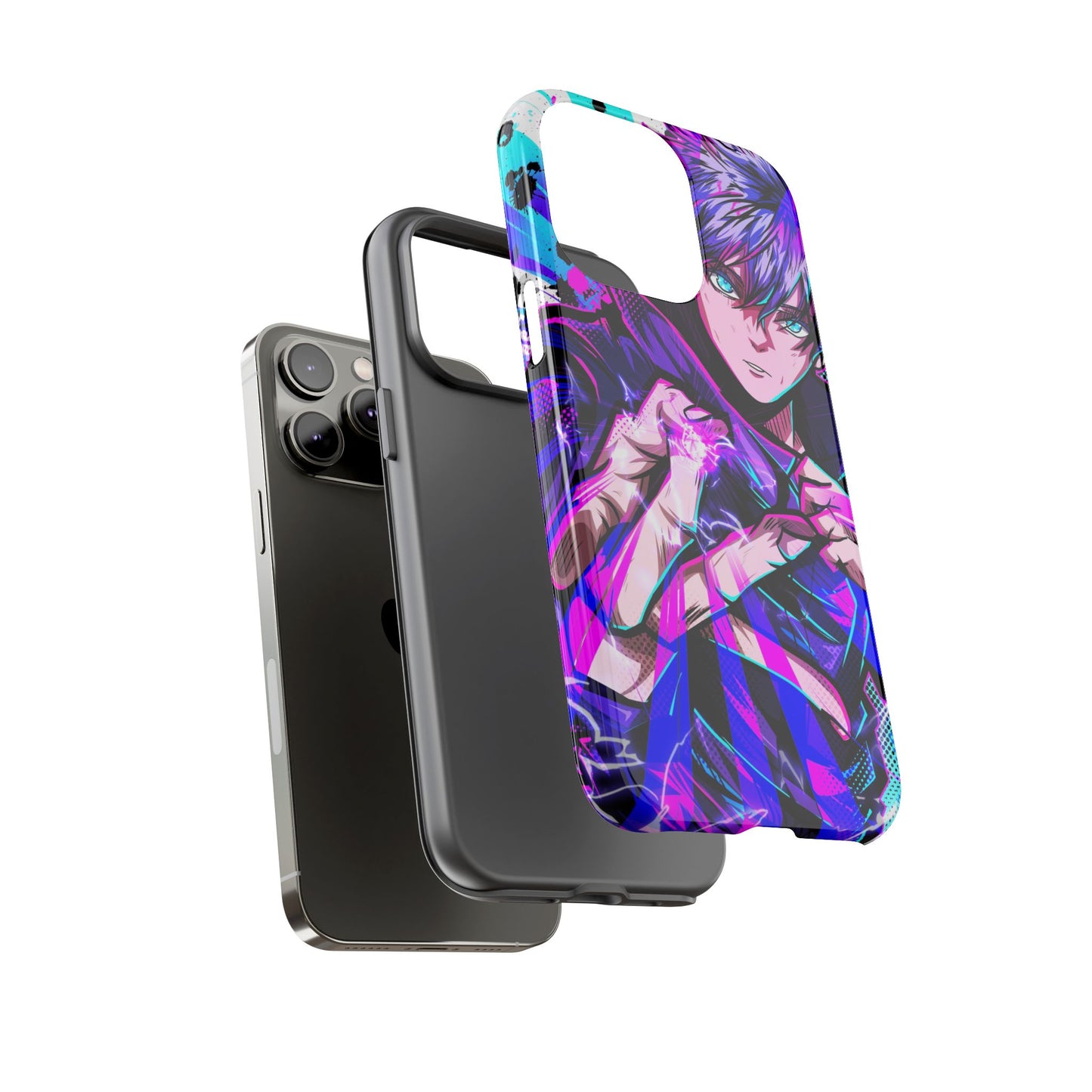 Purple Flash Phone Case