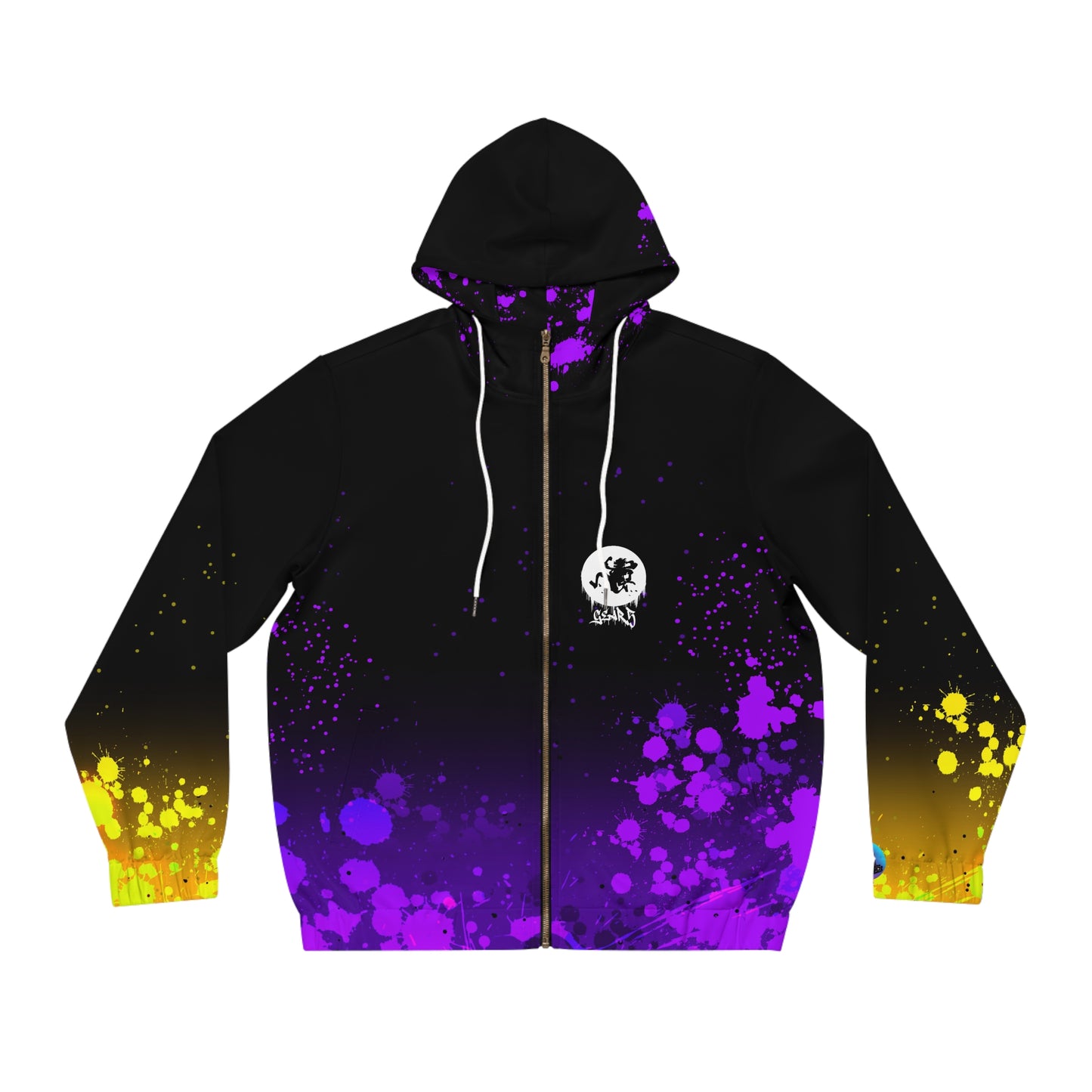 Final peak all over print hoodie