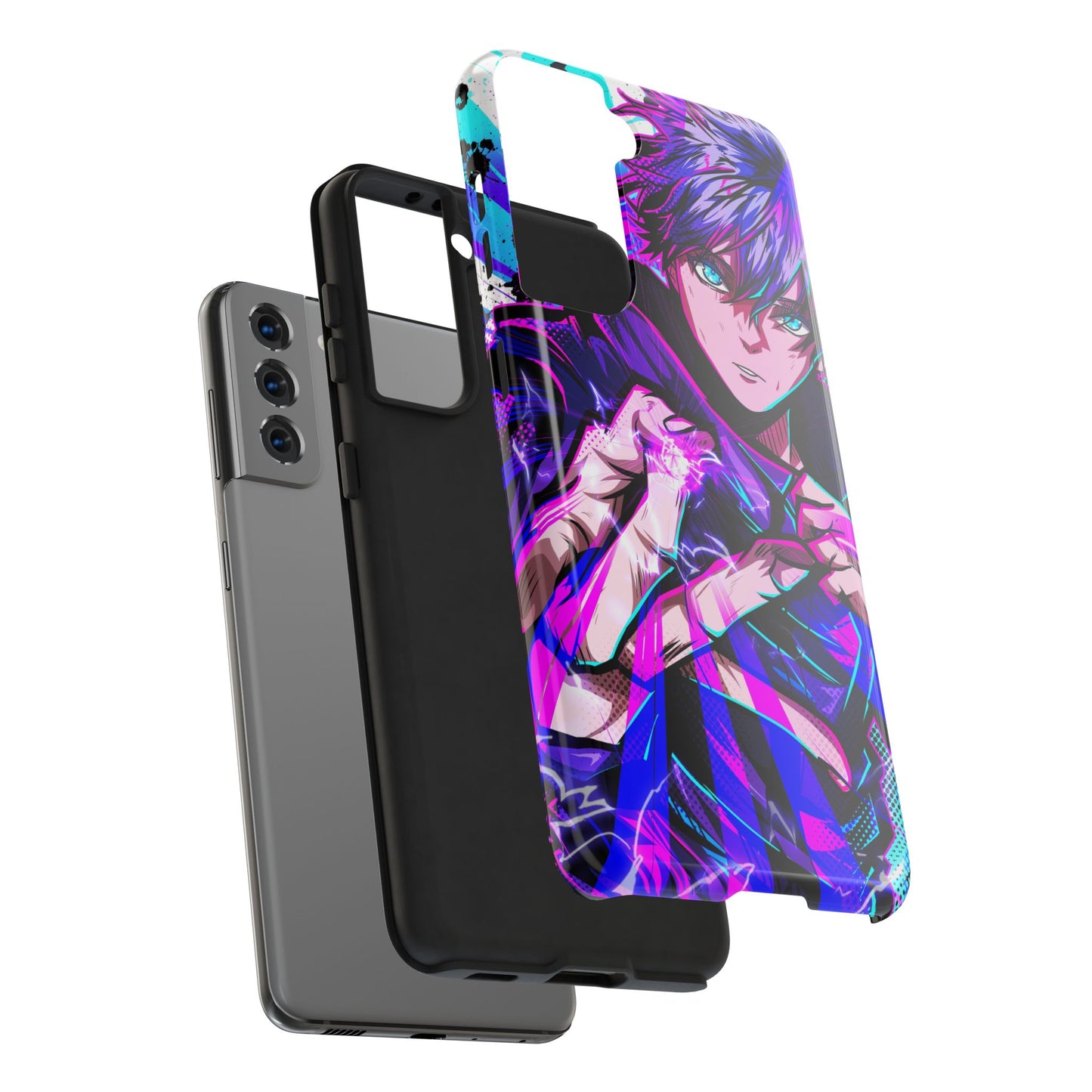 Purple Flash Phone Case