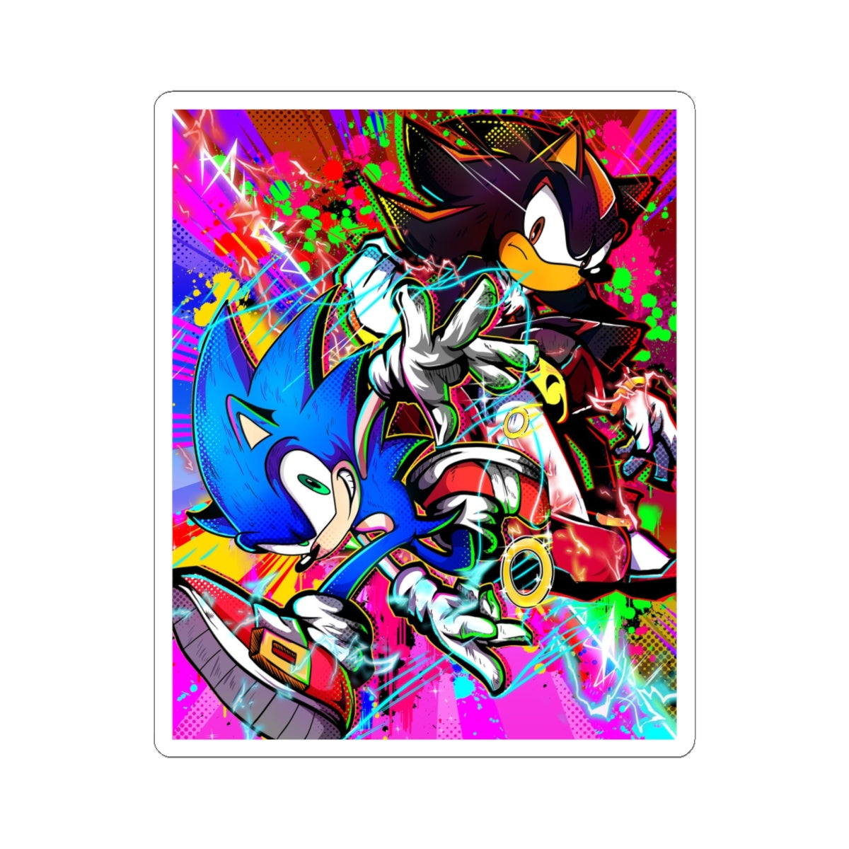 Speed rivals Sticker