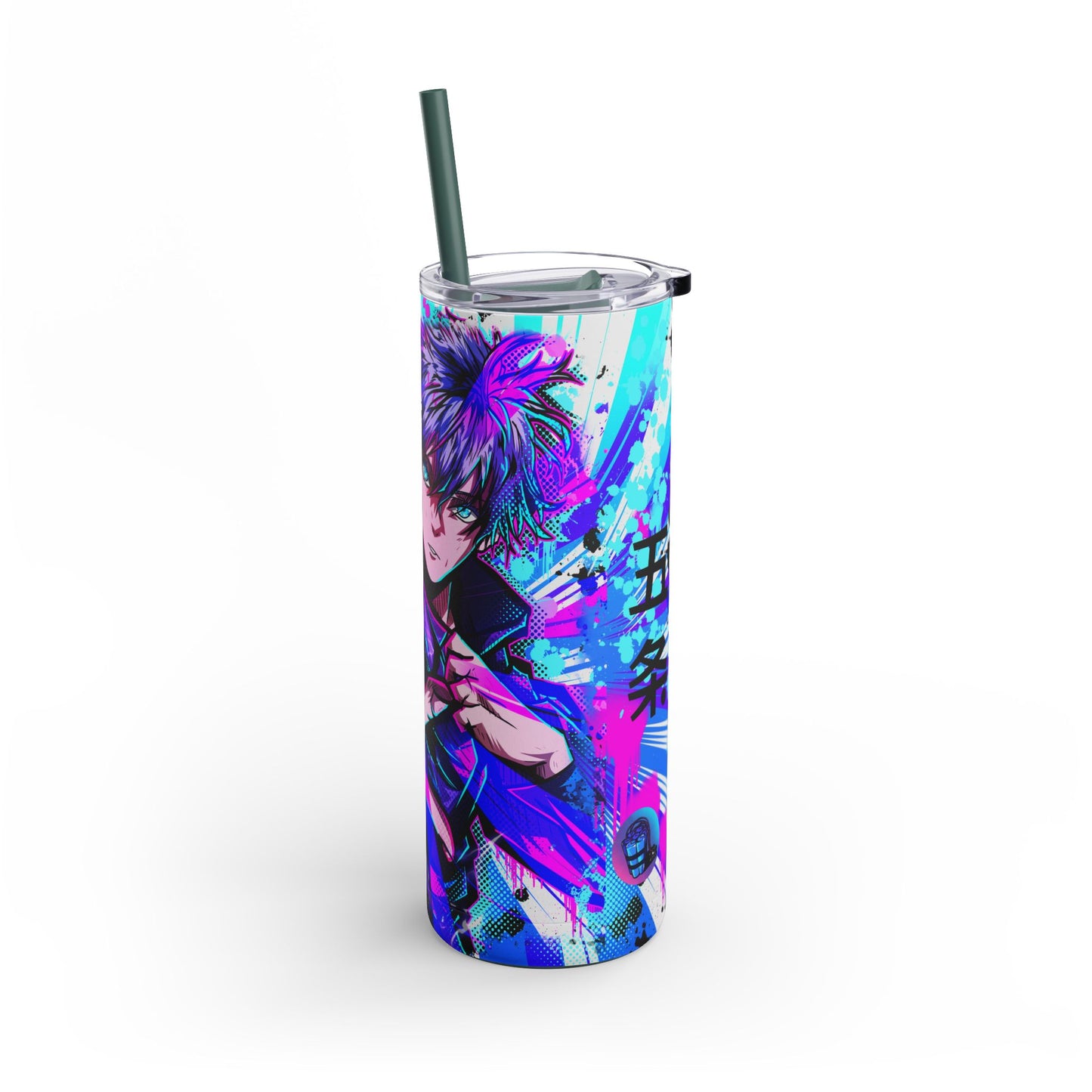 Purple flash tumbler