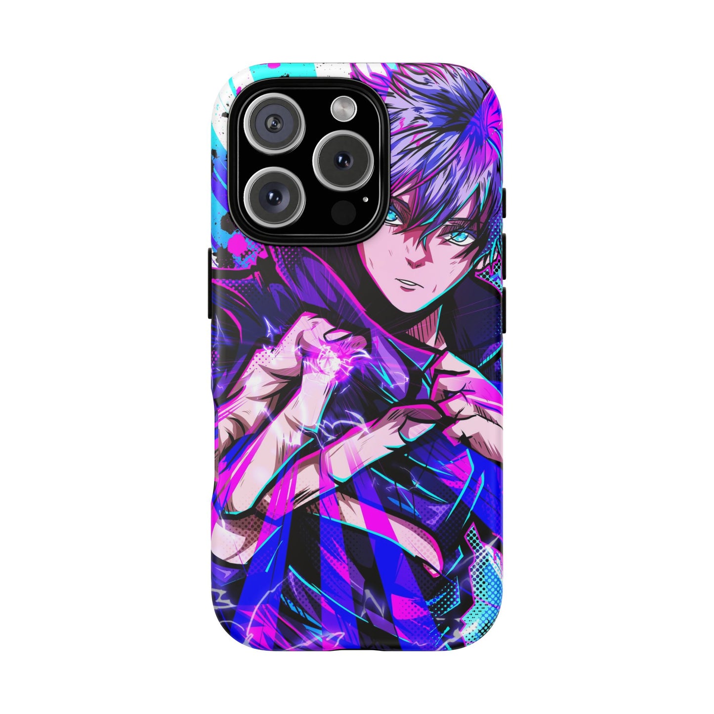 Purple Flash Phone Case