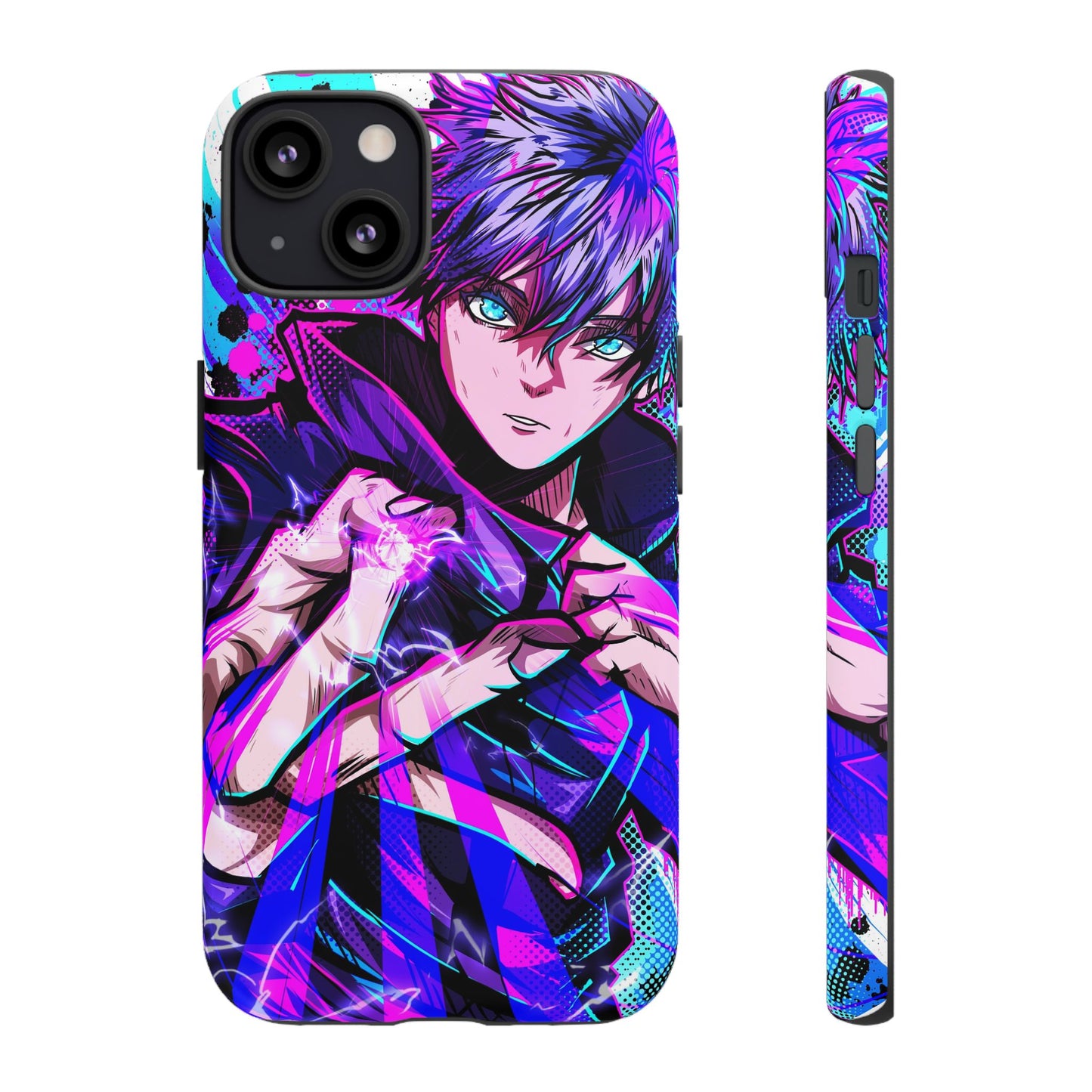 Purple Flash Phone Case