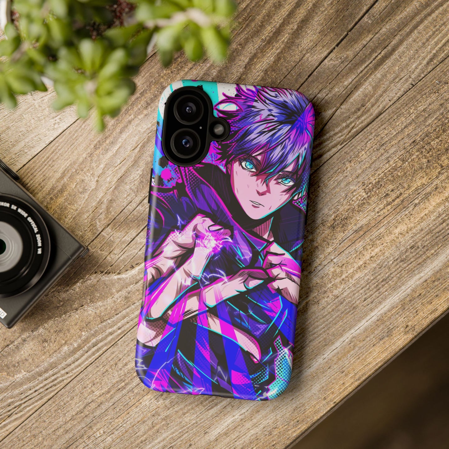 Purple Flash Phone Case