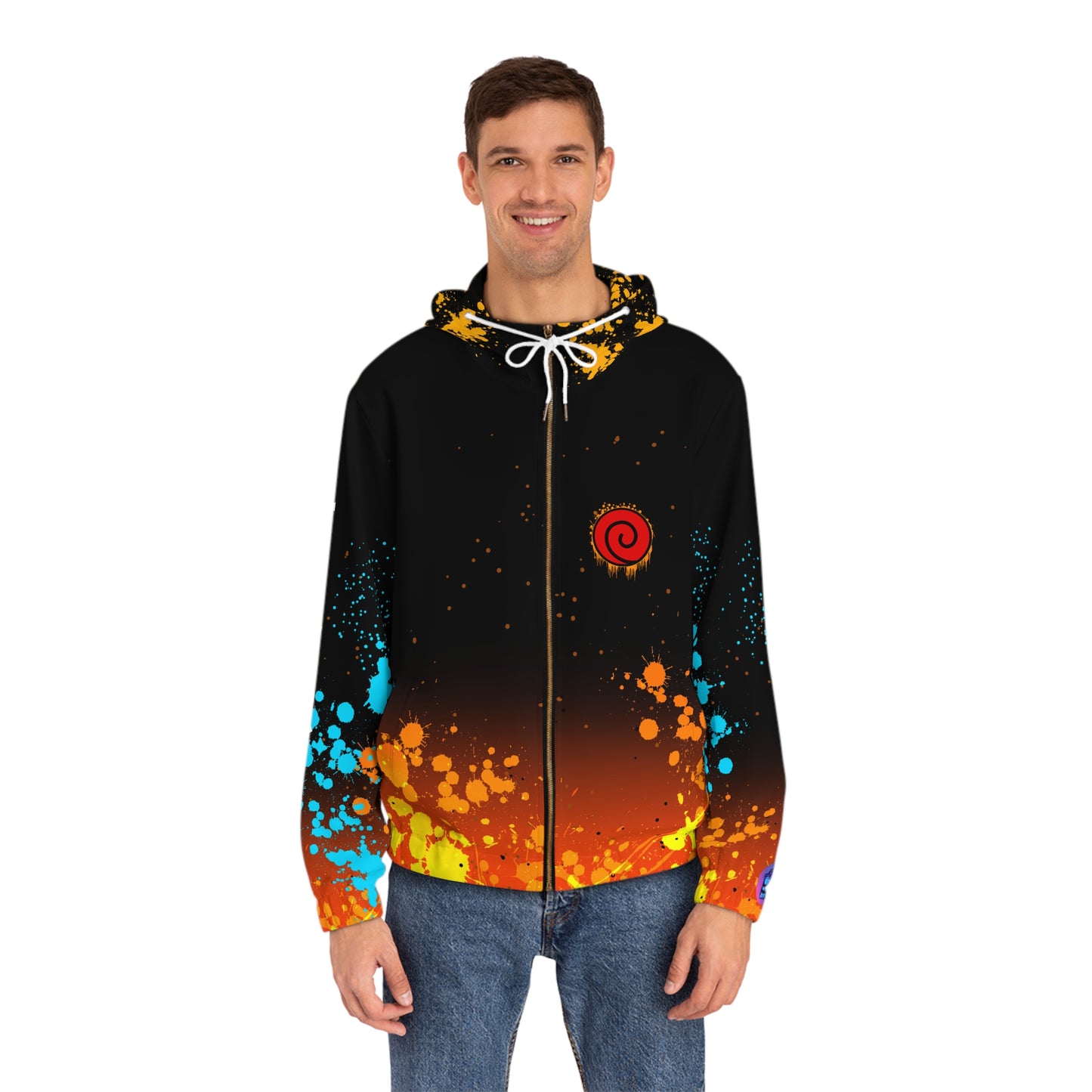 Hidden hero all over print hoodie
