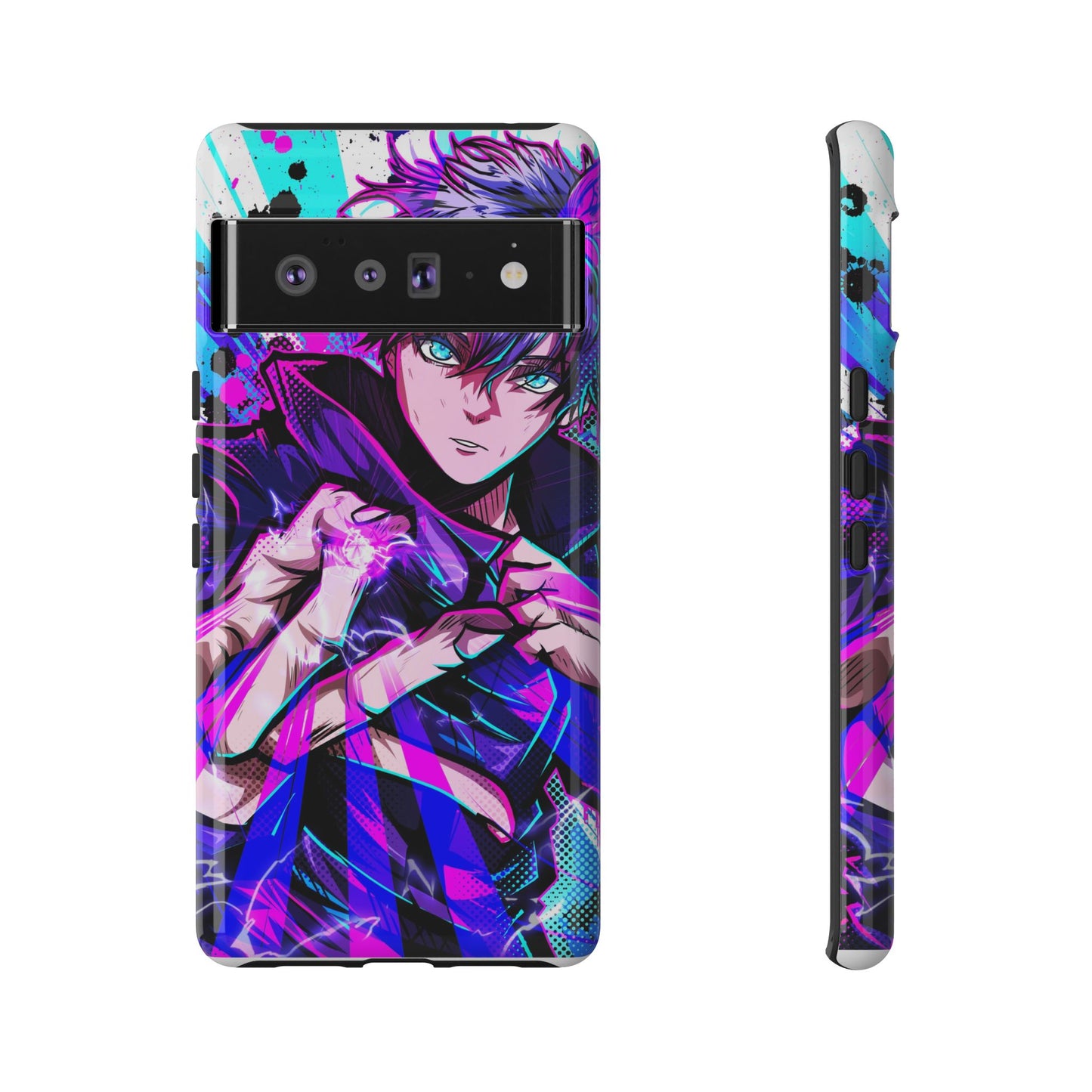 Purple Flash Phone Case