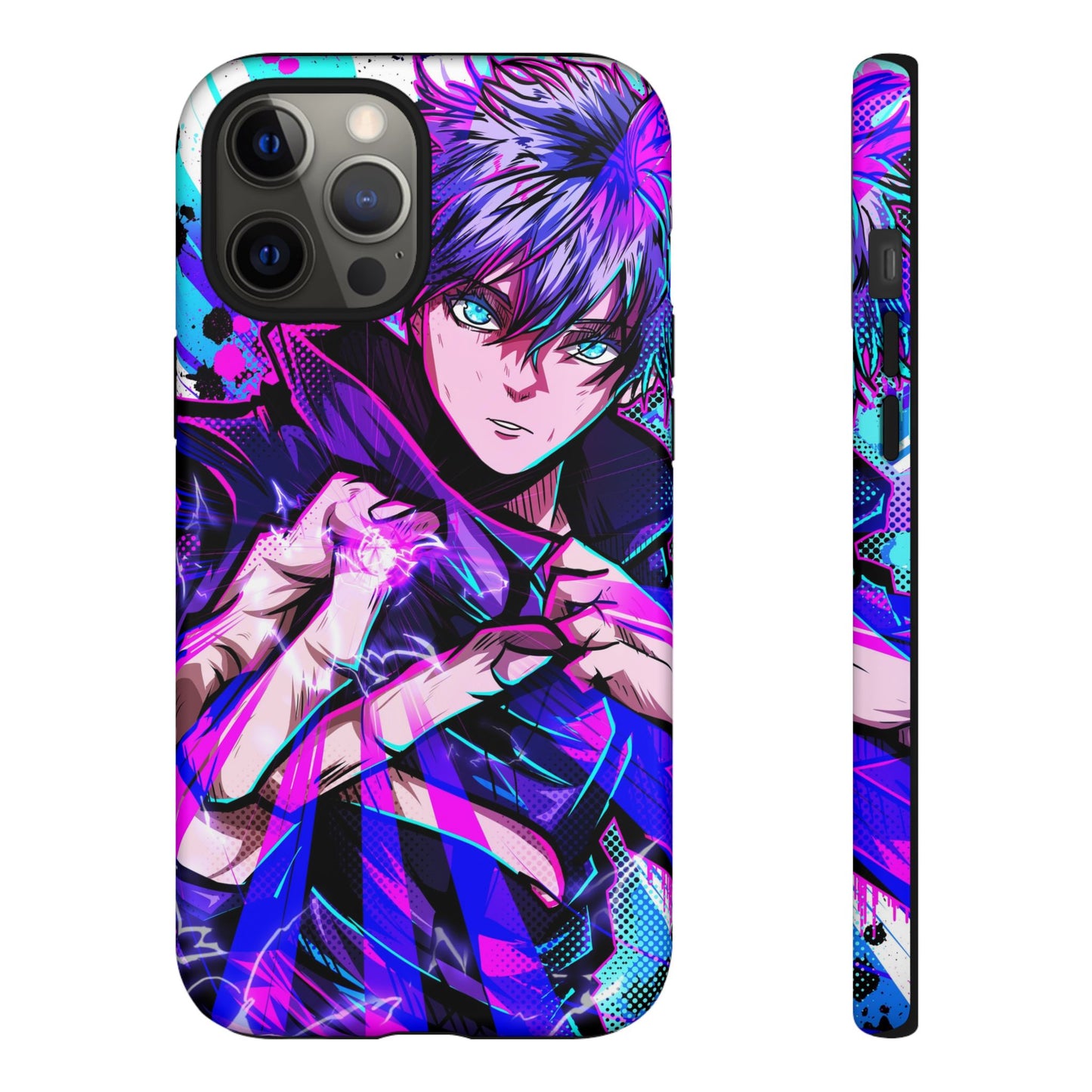 Purple Flash Phone Case