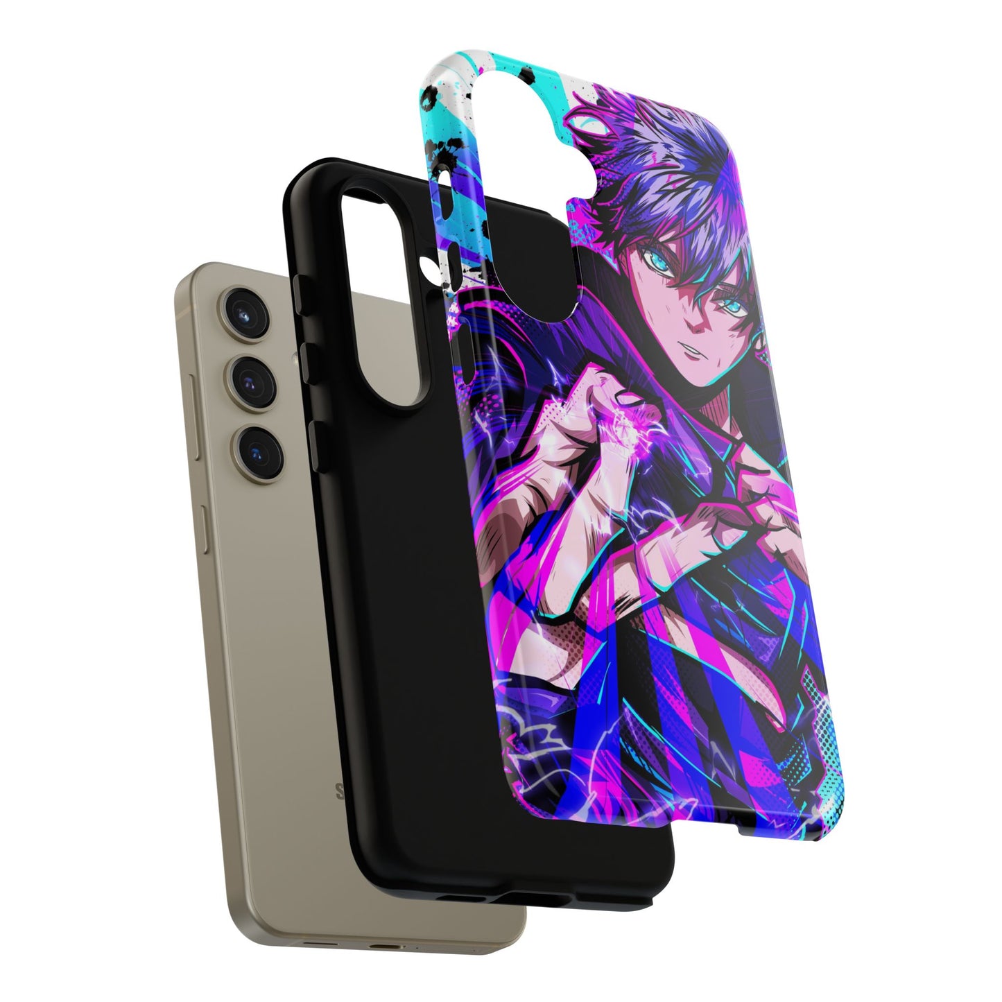 Purple Flash Phone Case