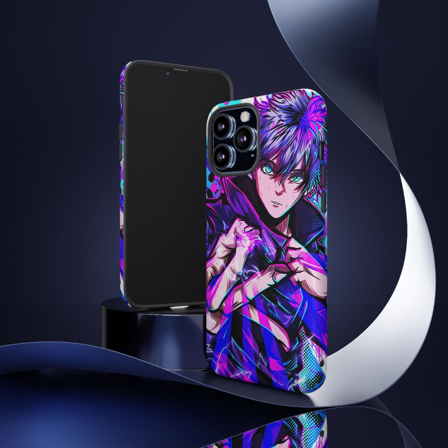 Purple Flash Phone Case