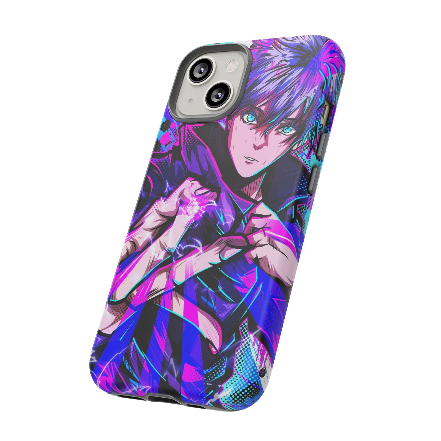 Purple Flash Phone Case