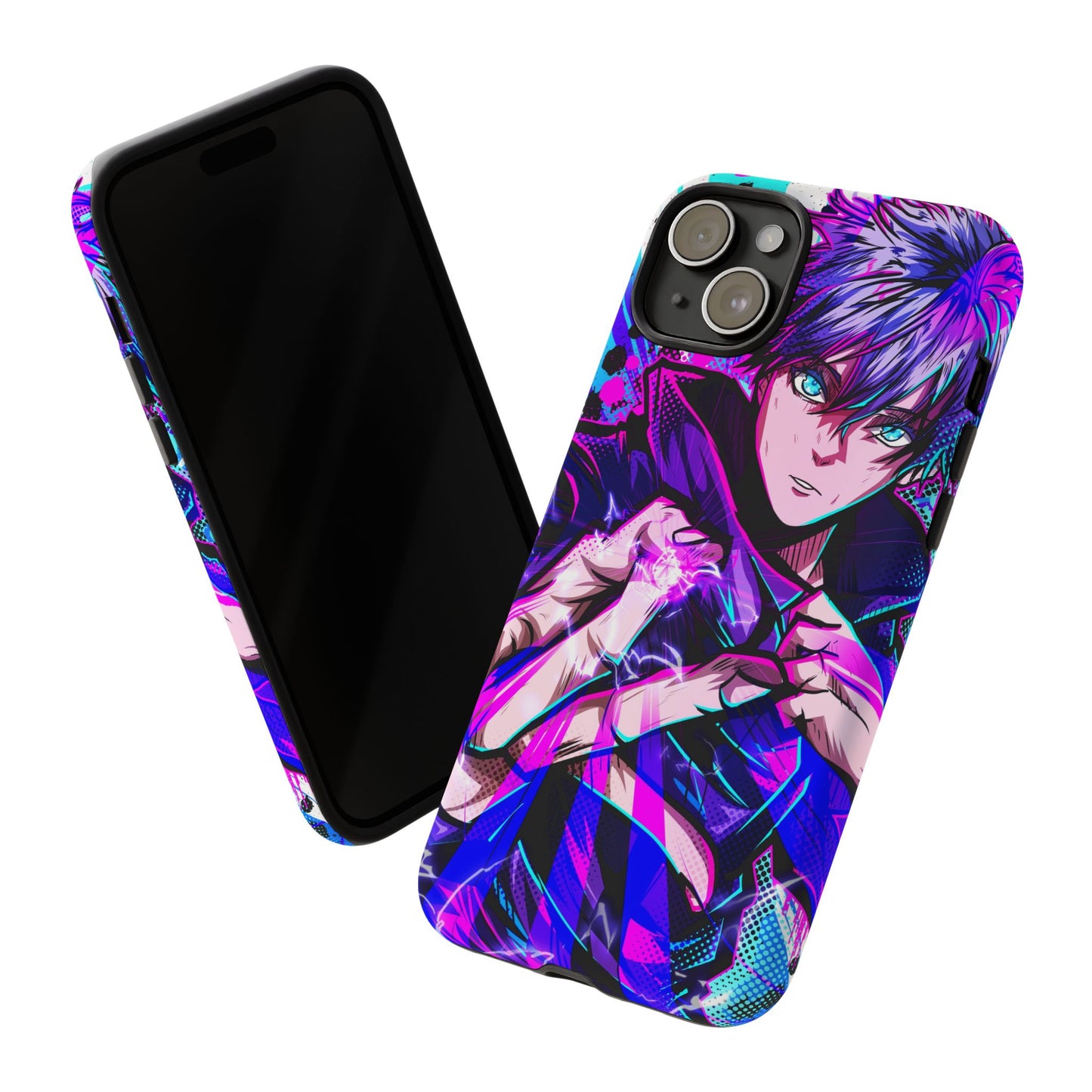 Purple Flash Phone Case