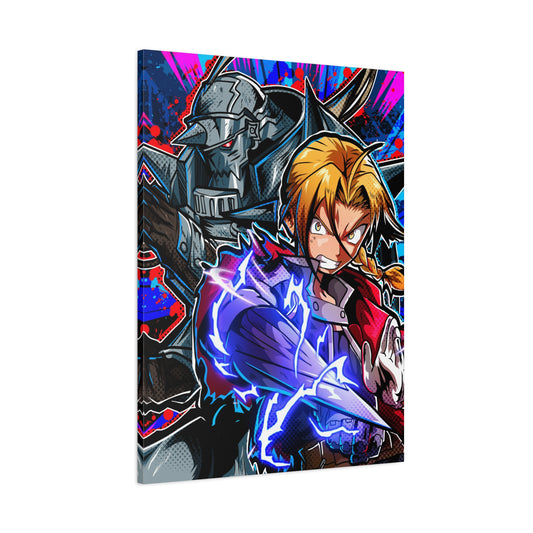 Fully metal brothers canvas