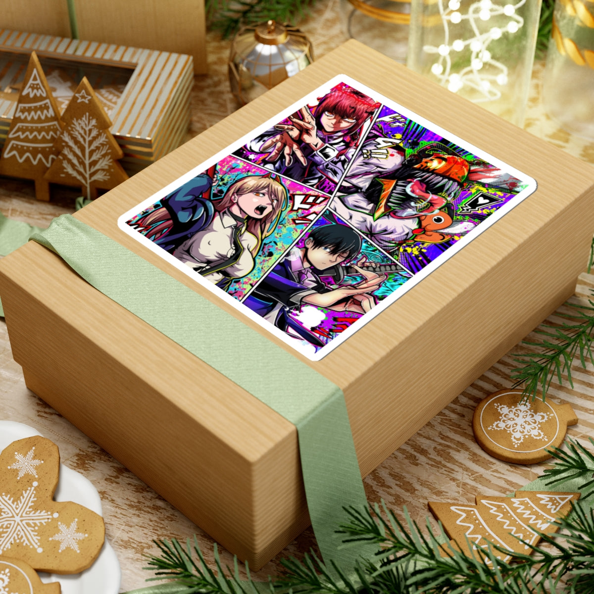 Devil hunting troop Sticker