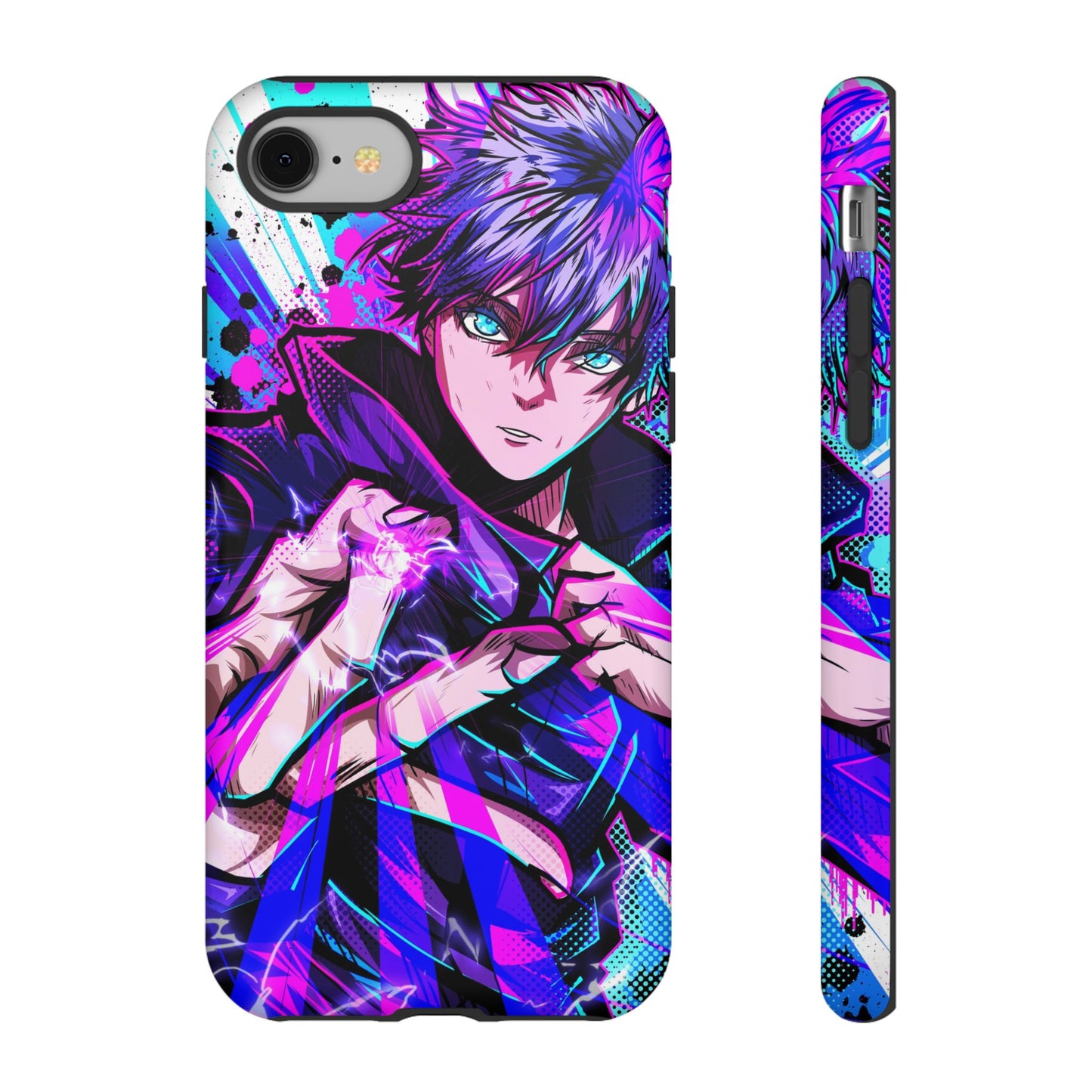 Purple Flash Phone Case