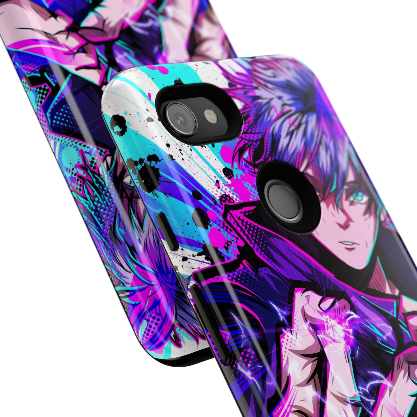 Purple Flash Phone Case