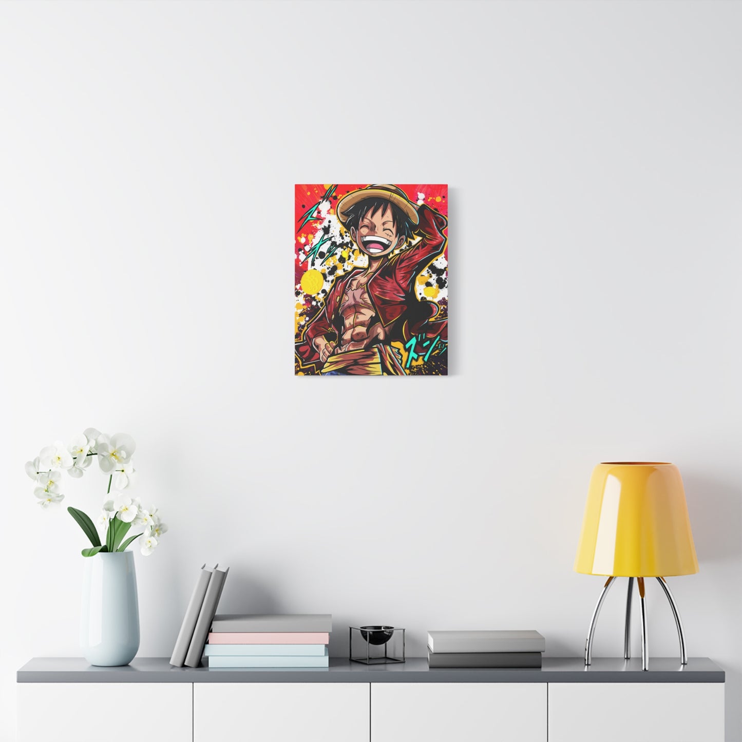 Straw hat hero canvas