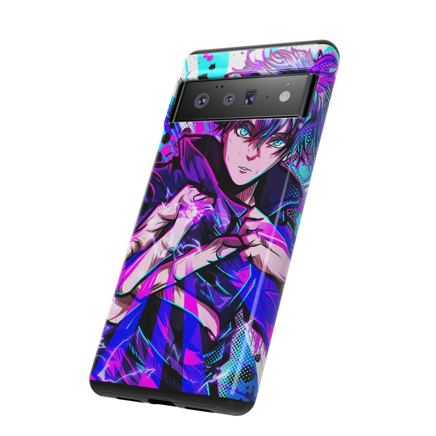 Purple Flash Phone Case