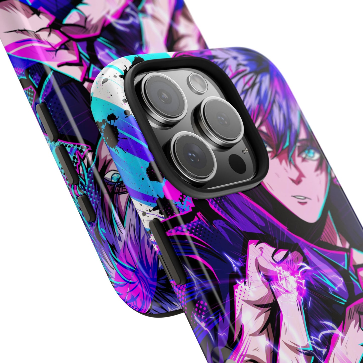 Purple Flash Phone Case