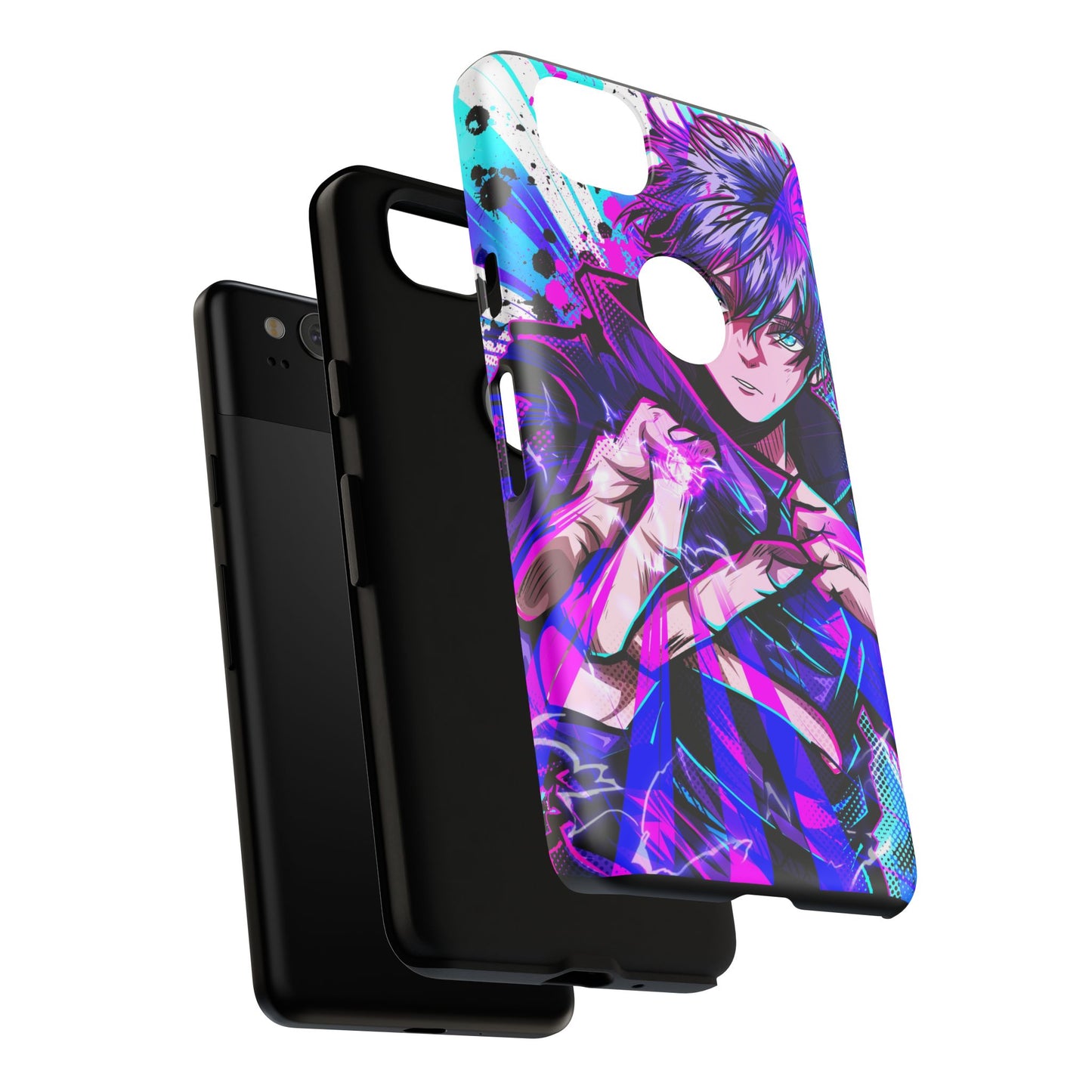 Purple Flash Phone Case