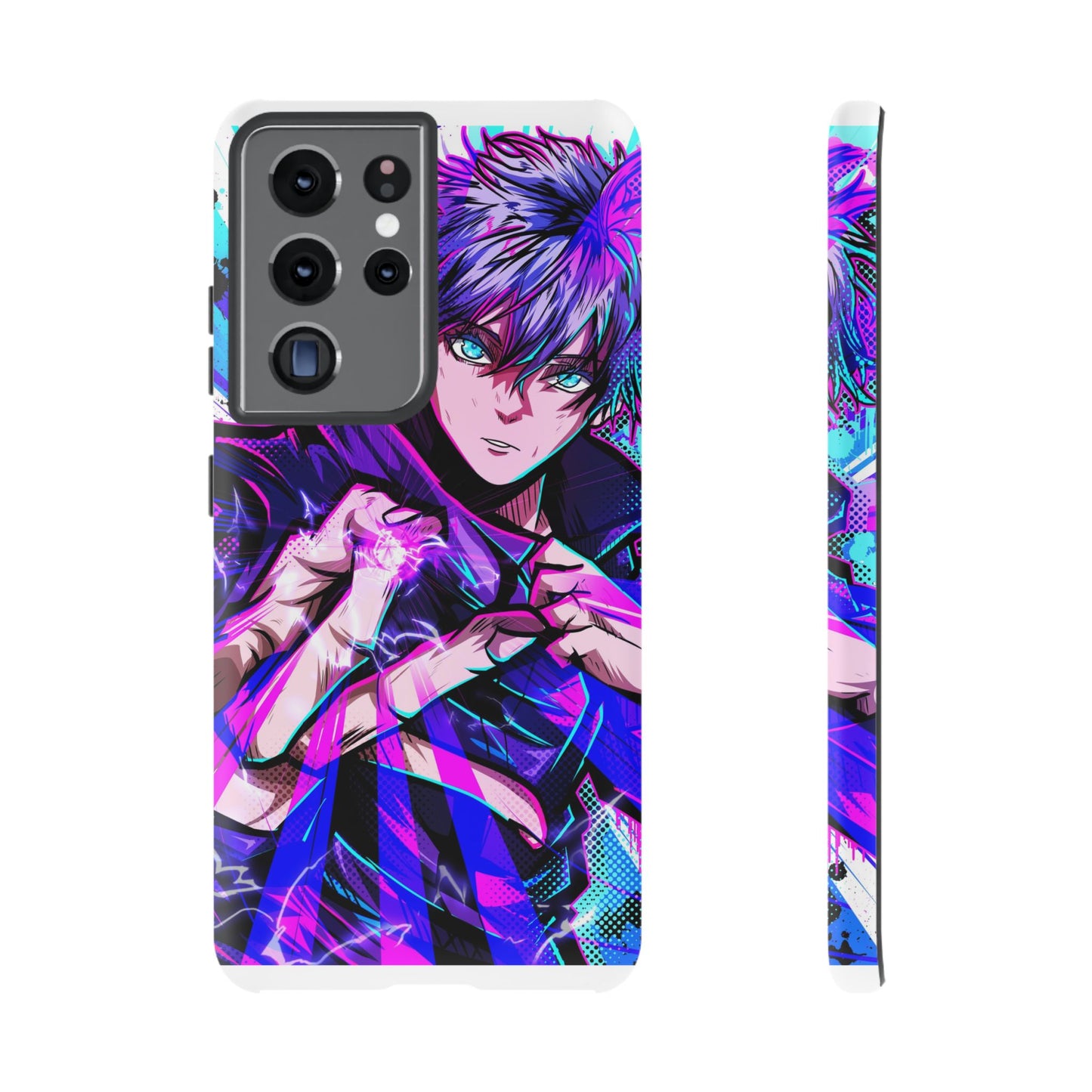 Purple Flash Phone Case