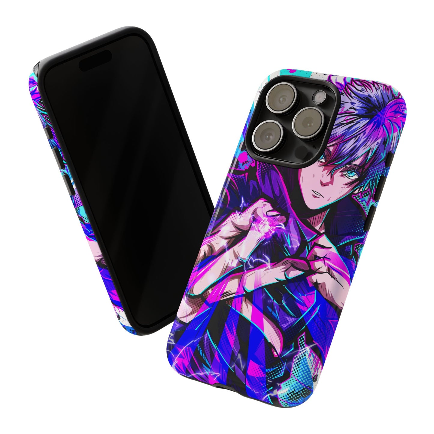Purple Flash Phone Case