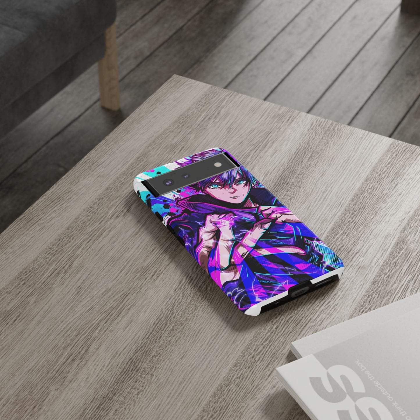 Purple Flash Phone Case