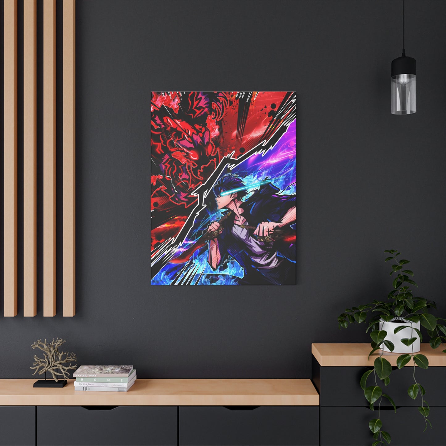 Battle 100 canvas