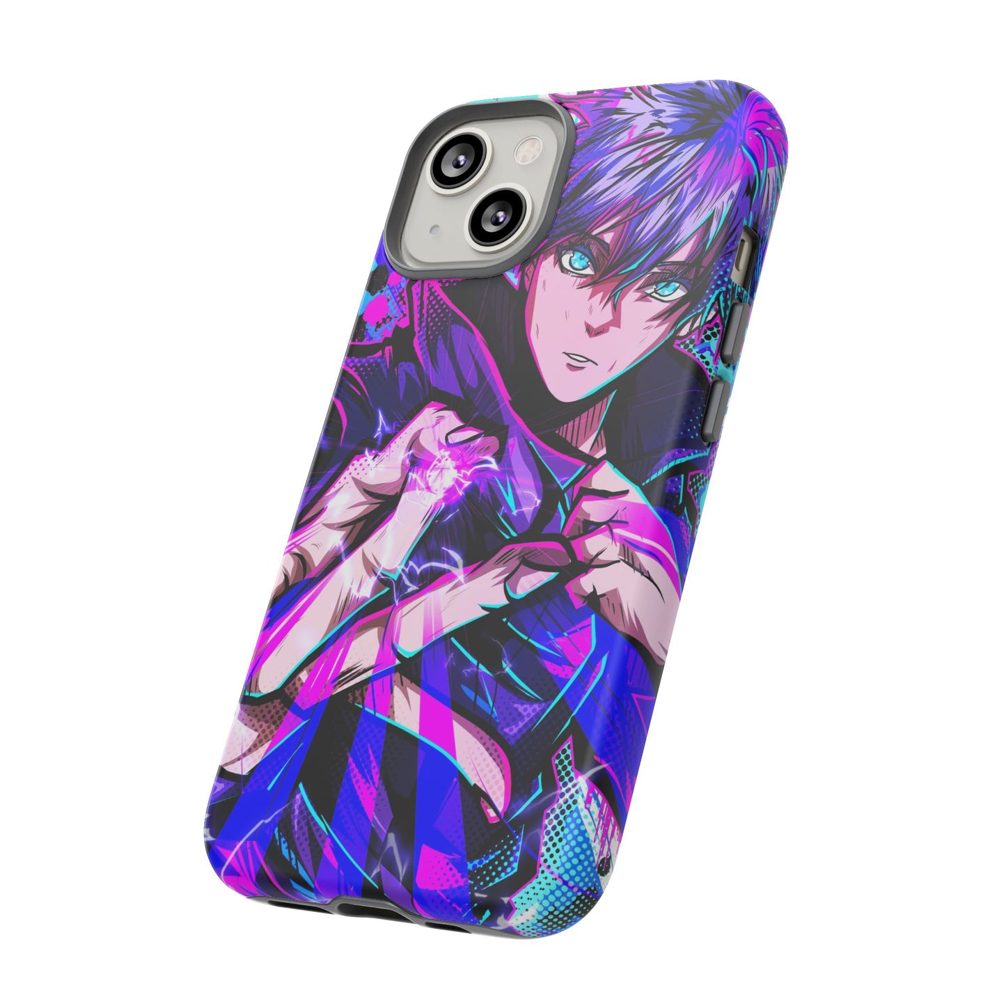 Purple Flash Phone Case