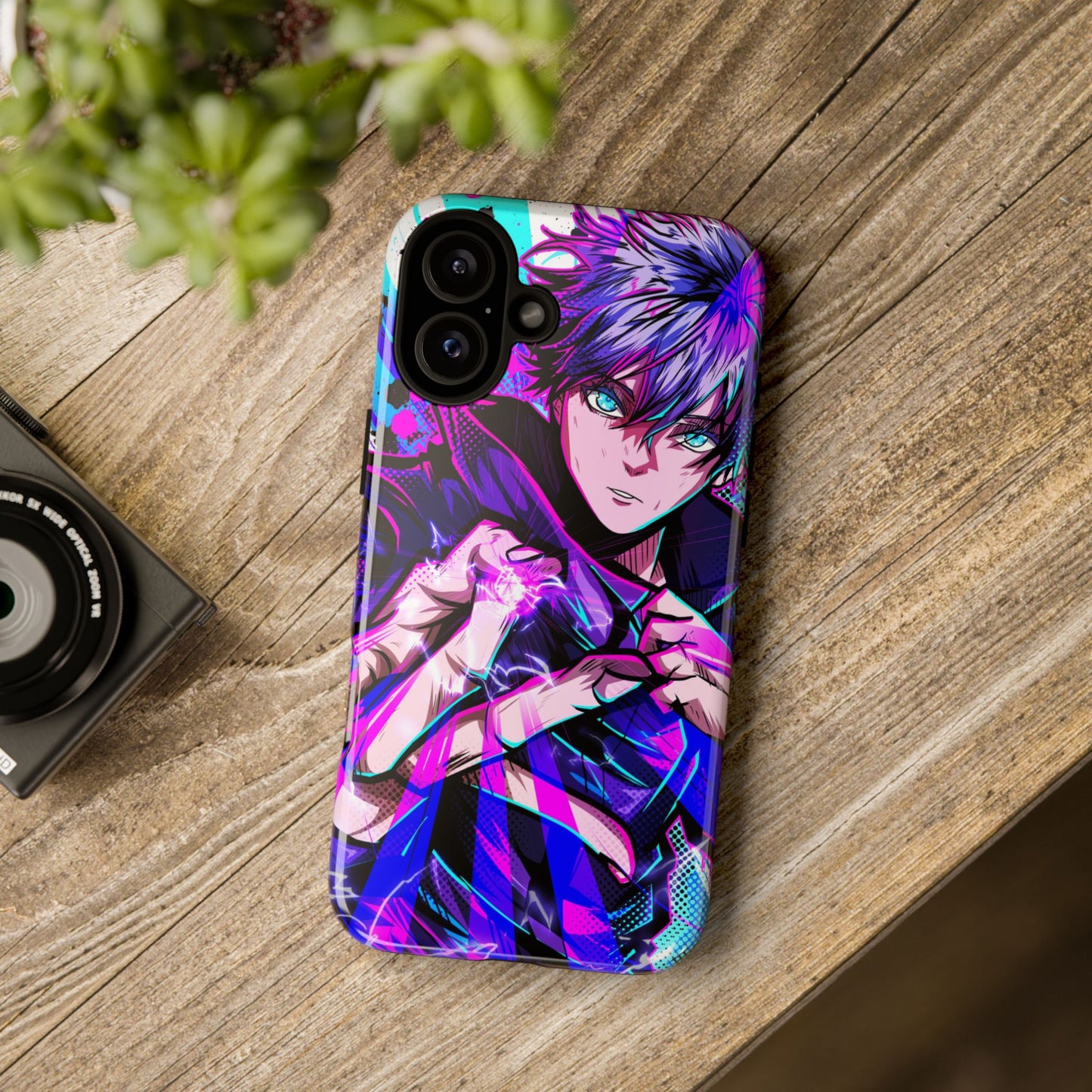 Purple Flash Phone Case