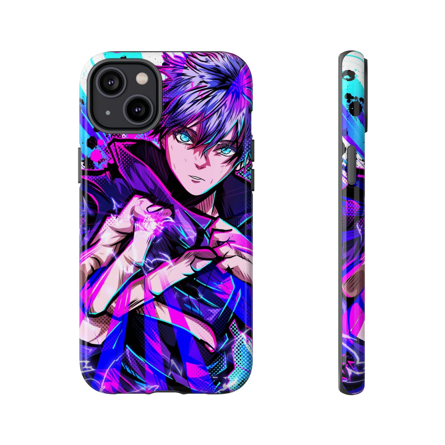 Purple Flash Phone Case