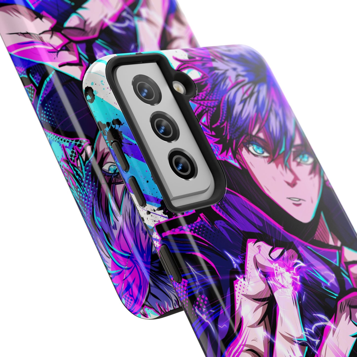 Purple Flash Phone Case