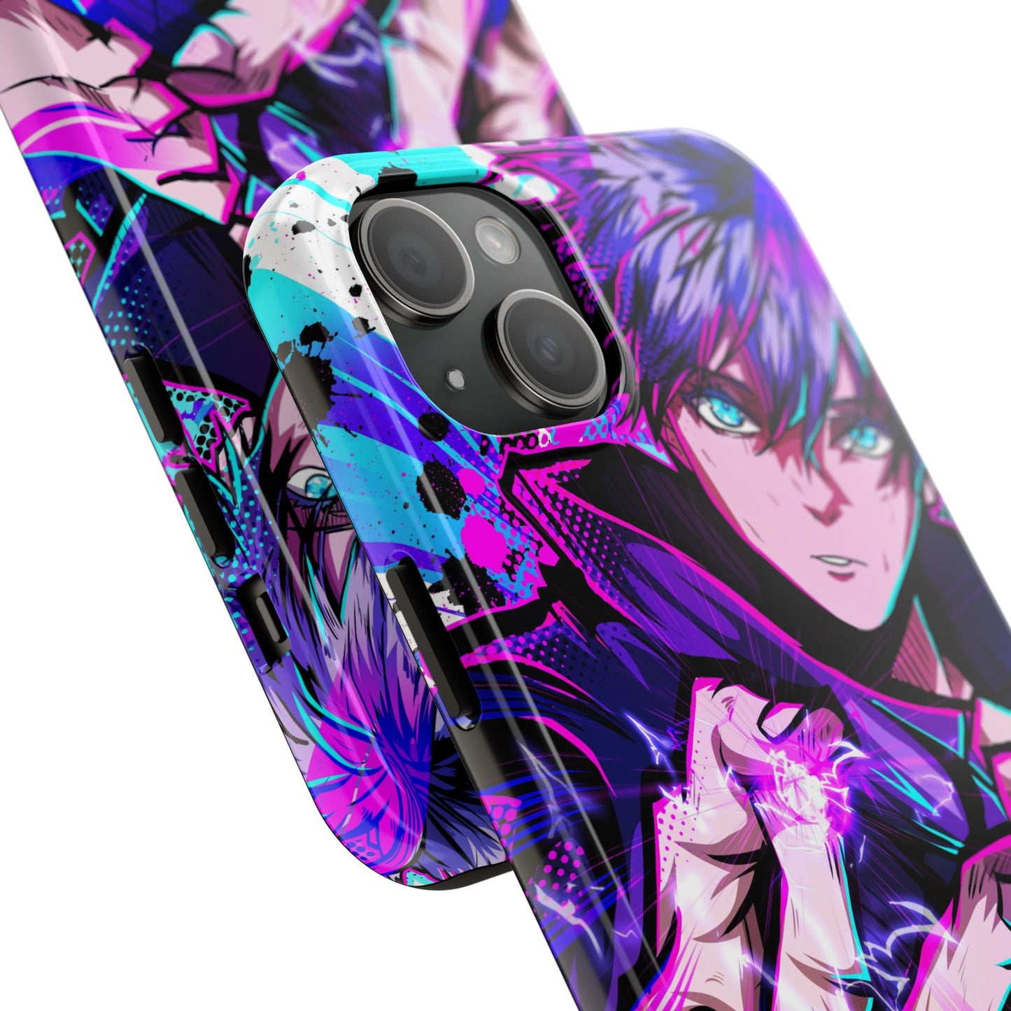 Purple Flash Phone Case