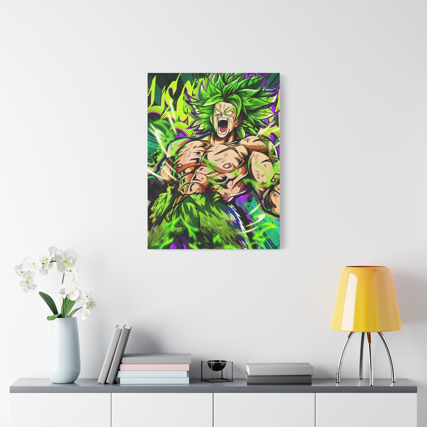 Legendary warrior canvas