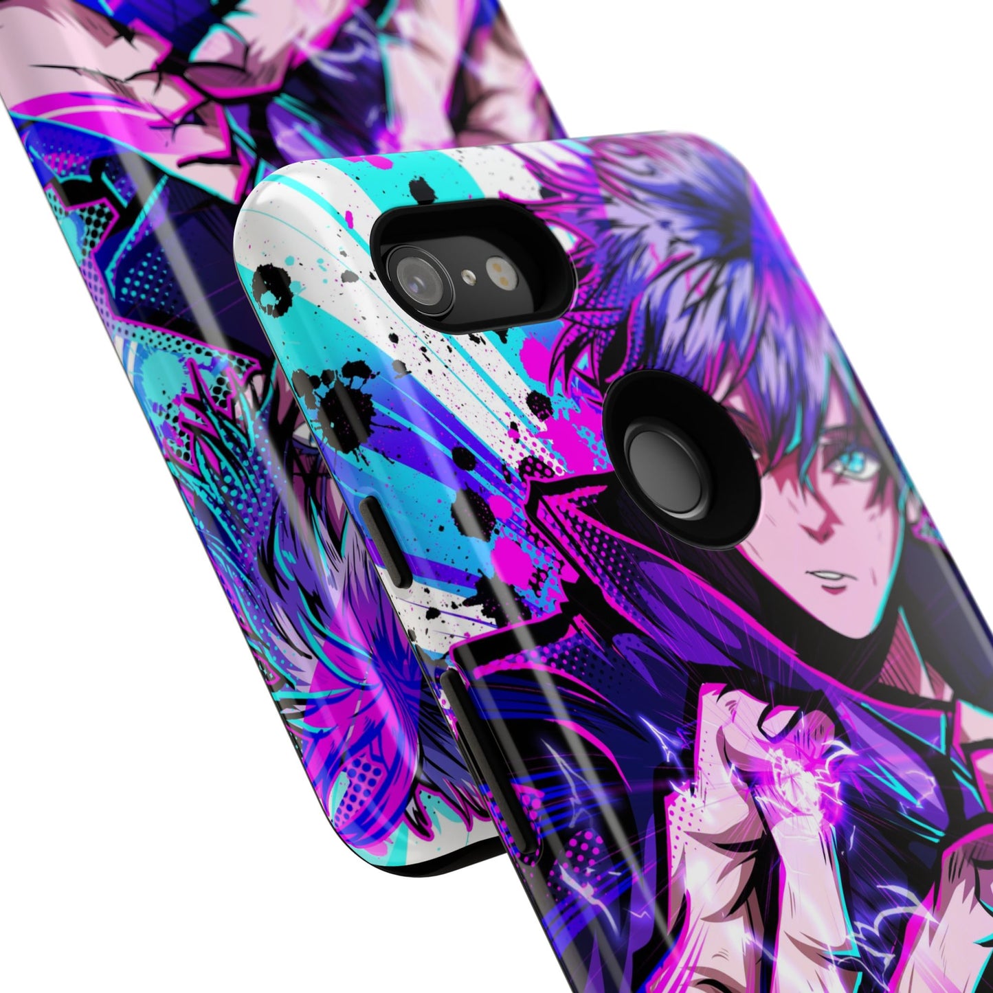 Purple Flash Phone Case